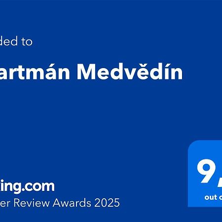 Apartman Medvedin Шпиндлерув-Млин Экстерьер фото